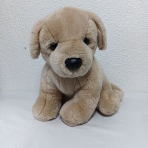 Douglas Cuddle Toys Gracie Butterscotch Labrador Puppy Plush Sitting Stuffed Dog